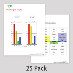 25 DISC (Behaviors) Only Mixed